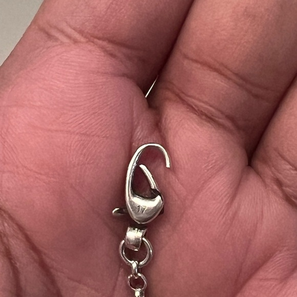 GUCCI: Sterling Silver, "GG" Marmont Key Motif Logo Bracelet 1482 - Picture 7 of 7